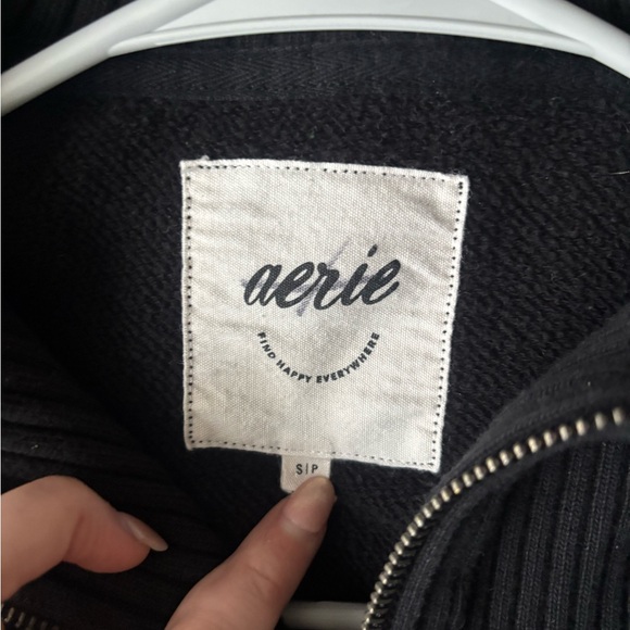 Aerie Down To Earth Quarter Zip - Picture 3 of 3